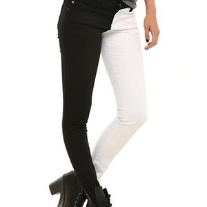 Royal Bones by Tripp White and Black Split Leg